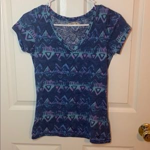 Blue Hollister shirt